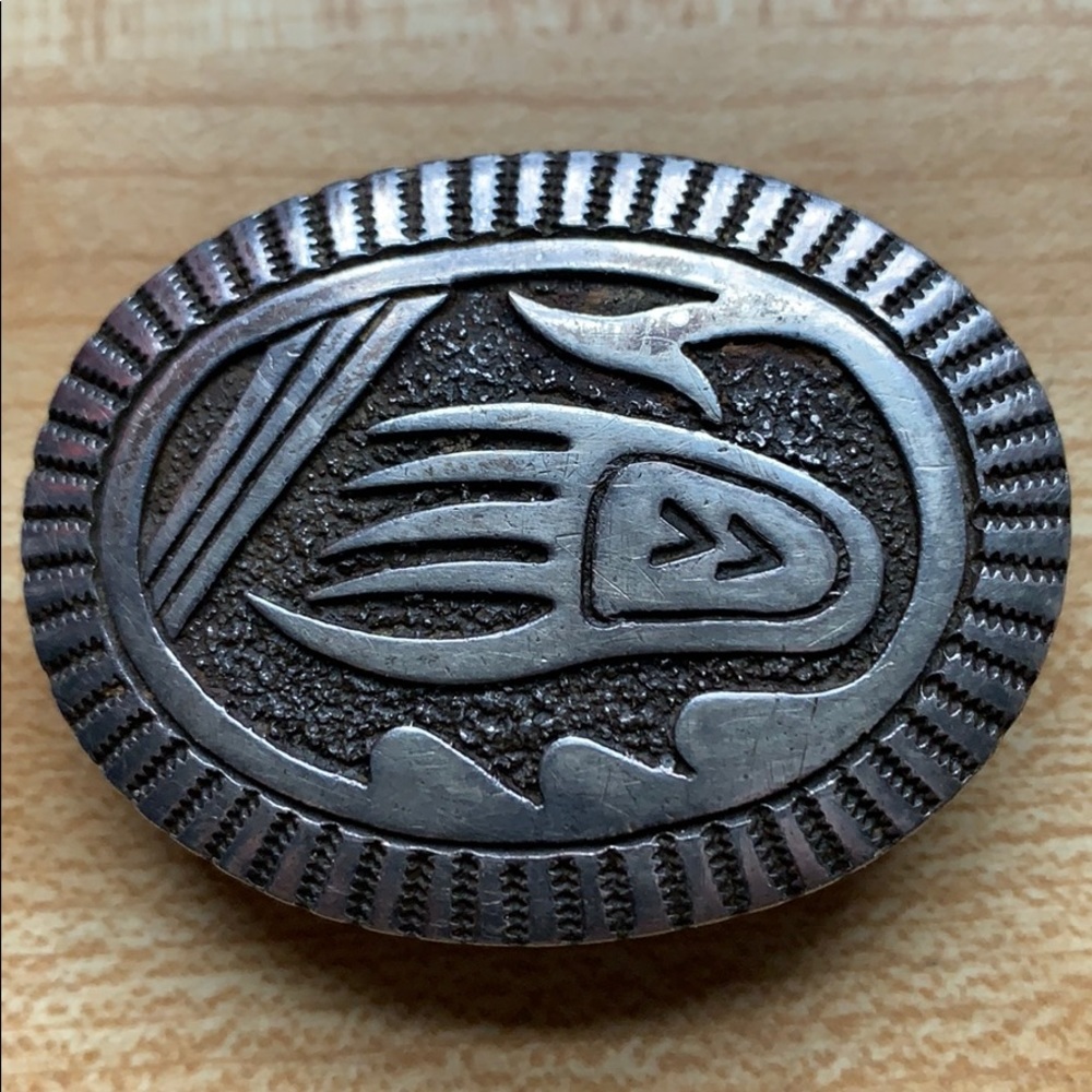 Navajo Belt Buckle